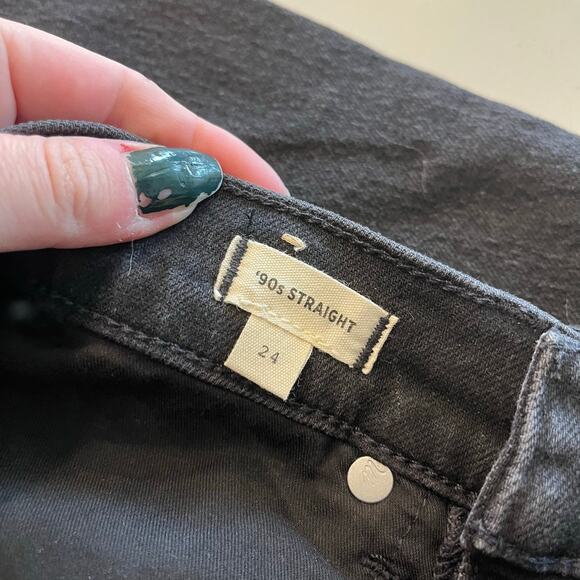 Madewell The '90s Straight Jean in Belmere Wash Size 24 - Picture 8 of 13